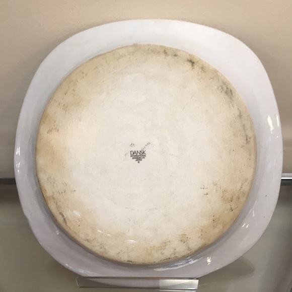 Vintage MCM Dansk Japan Niels Refsgaard Stoneware Heron Platter/Low Profile Bowl - Picture 3 of 6